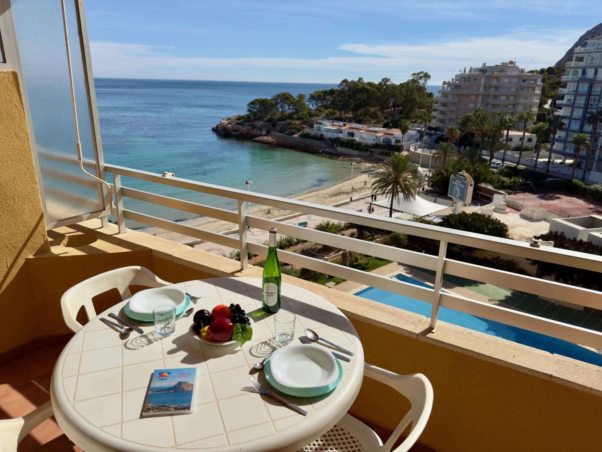 27C Vora 1 Dormitorio Con Vistas Al Mar Y Wifi Calpe Esterno foto